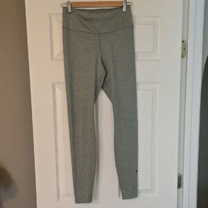 Nike Dri-FIT Light Heathered Grey Green Legging